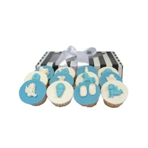 Its A Boy Cupcakes - South Africa Delivery Only